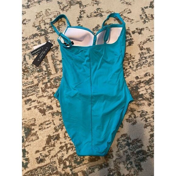 La Blanca NWT Women's Size 8 Tummy Control One Piece - Picture 5 of 7